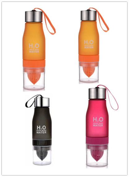 Frosted Plastic Lemon Cup in various colours, BPA-free, 650ml capacity