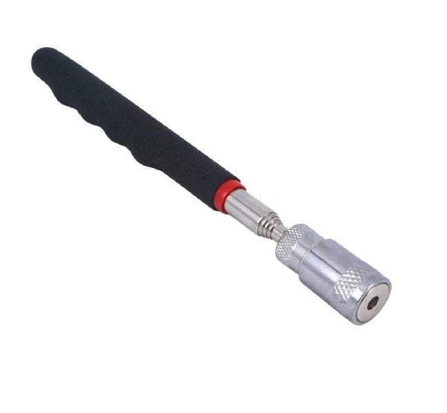 LED Magnetic Pick Up Tool with telescopic shaft and LED light for retrieving small metal parts