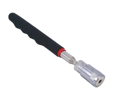 LED Magnetic Pick Up Tool with telescopic shaft and LED light for retrieving small metal parts