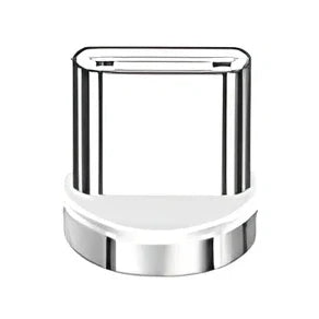 Black 3A magnetic fast charging data cable with Type-C and Apple heads, 1.8m length for iPhone and Android