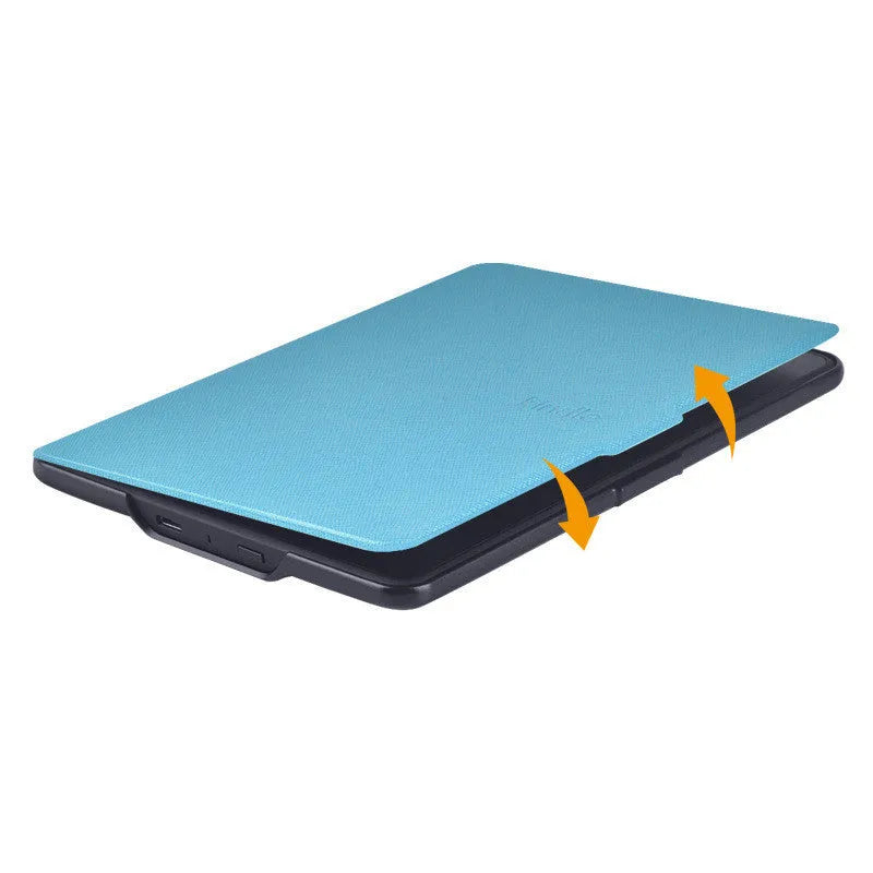 Kindle Paperwhite leather case in microfiber leather, 170x120x10mm, with 11 colour options