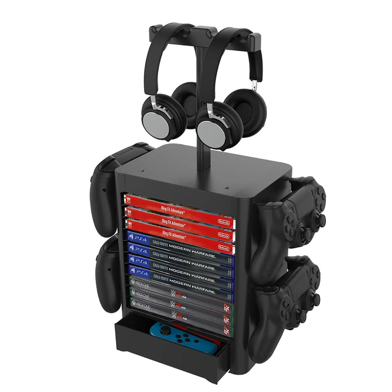 Shopfluxpro NZ Versatile Gaming Console Organizer: Space-Saving Solution for Your Gaming Gear