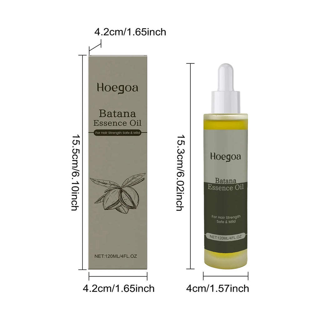 120ml bottle of Platthana Secret Hair Essential Oil with ginger and rosemary for daily use.