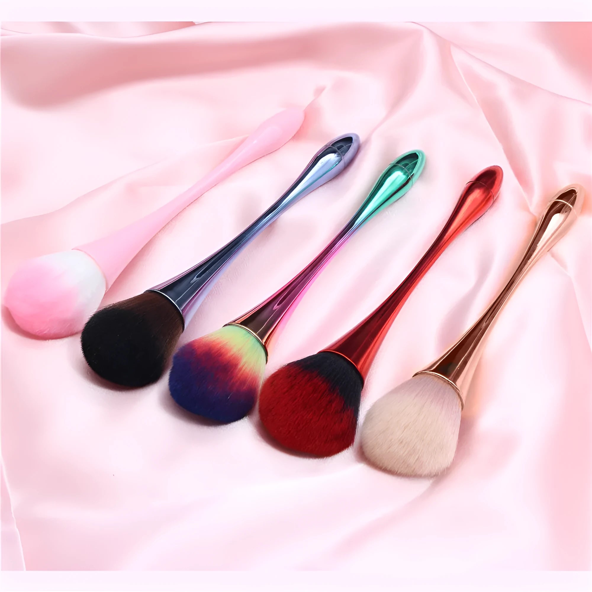 Special shape sponge cosmetic puff in Red for flawless foundation application 20.5cm length
