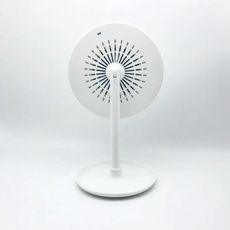 Fan LED Light Makeup Mirror with cooling fan and adjustable lighting