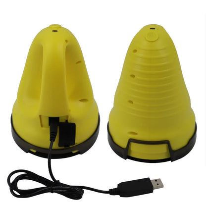 Electric snow scraper with USB charger for quick ice removal