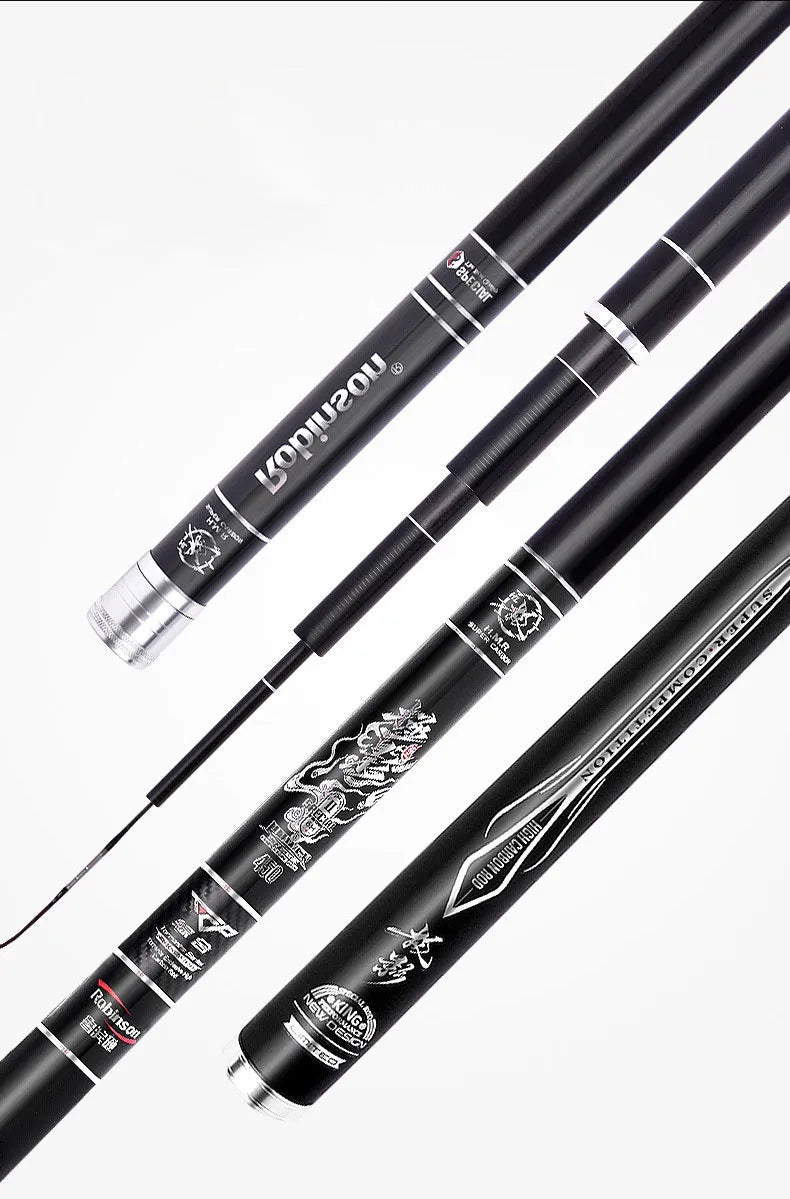 Carbon fishing rod super hard super light 28 tone for platform fishing multiple lengths available