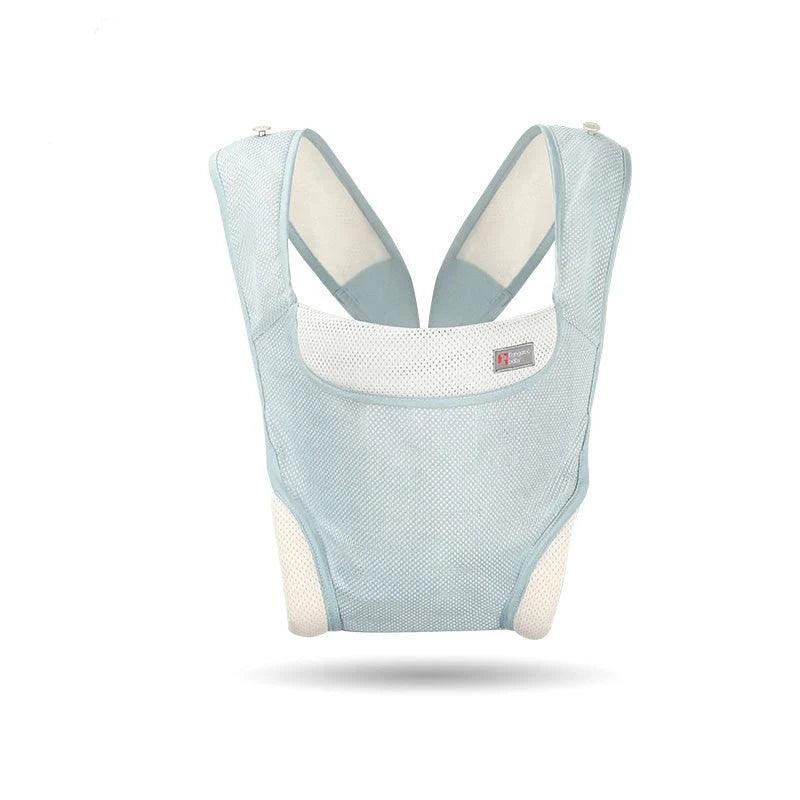 Baby backpack carrier in various colours, designed for comfort and safety