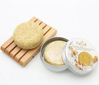 Natural Plant Shampoo Bar with essential oils for nourishing hair care