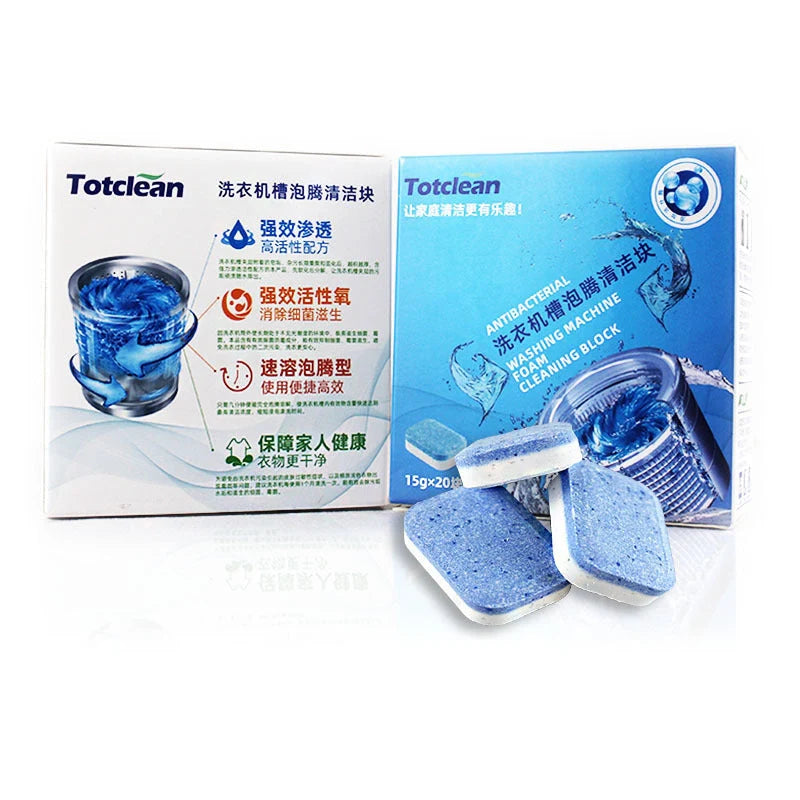 Washing Machine Tub Bomb Cleaner with active oxygen for deep cleaning