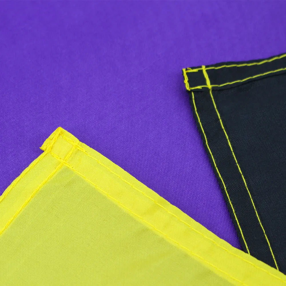 Rainbow flag 90x150cm double-sided polyester taffeta satin outdoor pride flag