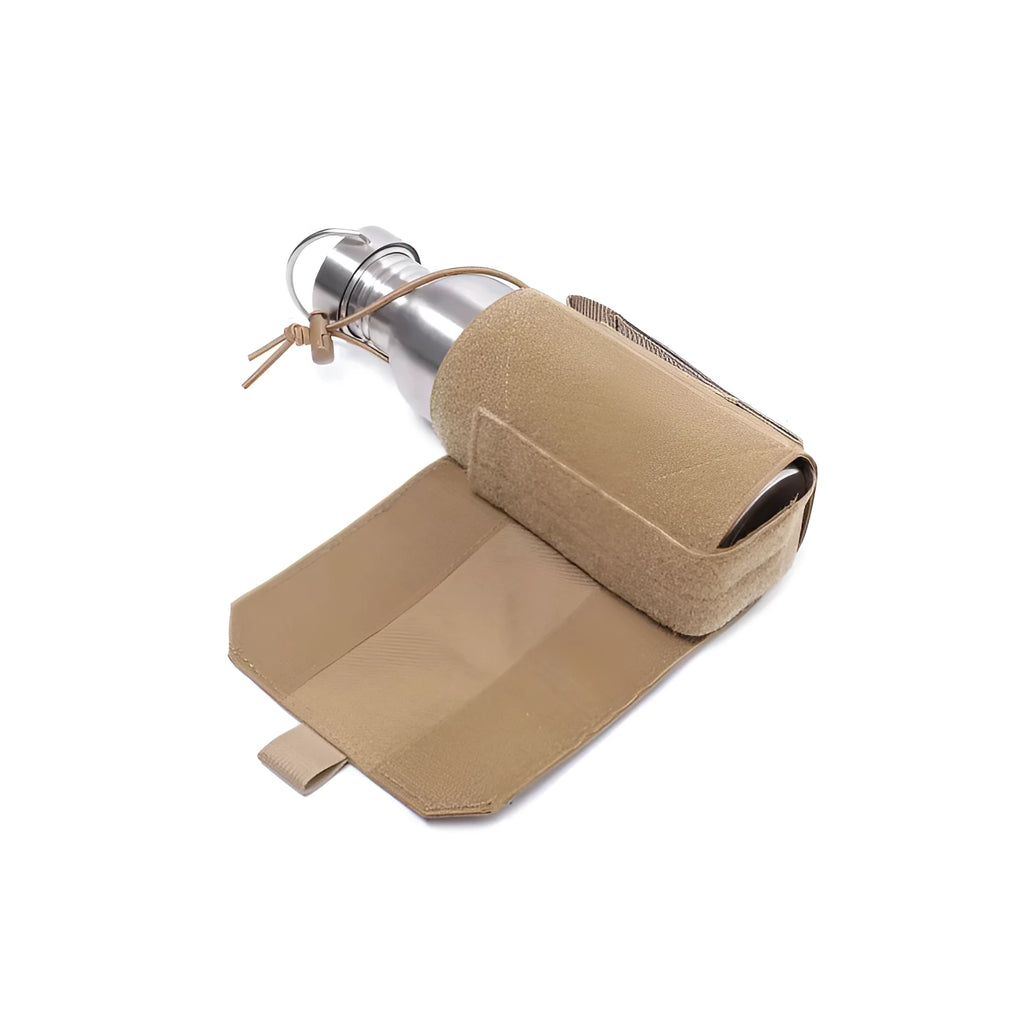 Outdoor adjustable bottle cover in Oxford cloth with PU lining for temperature insulation