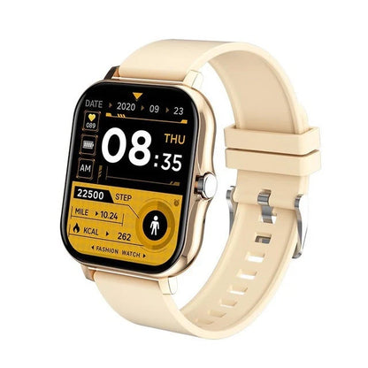Y13 Smart Watch featuring heart rate monitoring and Bluetooth call compatibility in various colours