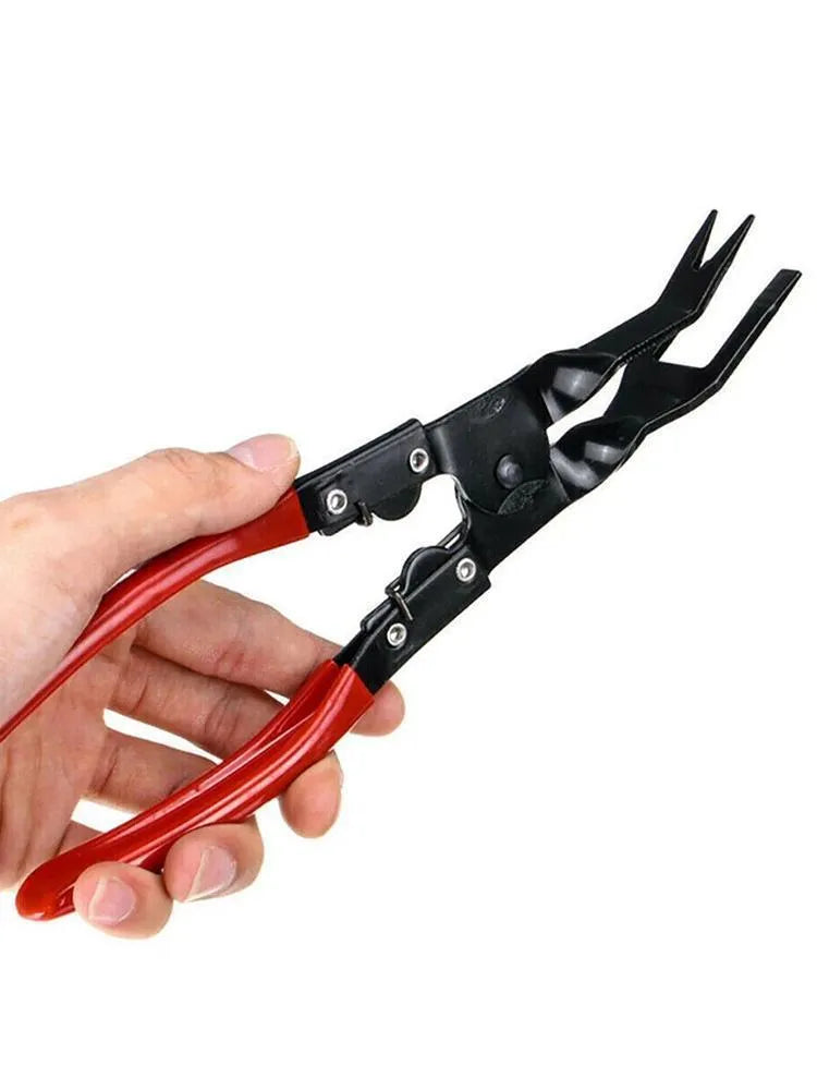 Blue car universal disassembly separator pliers for removing interior clips and door panels