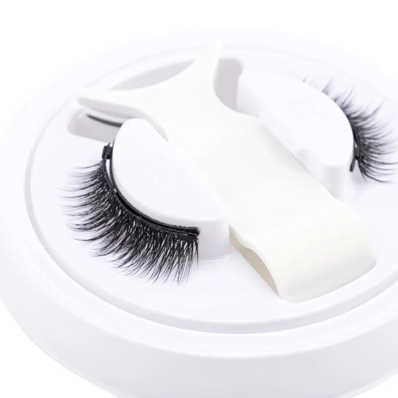 1 pair of magnetic eyelashes handmade fluffy faux mink lashes in style 10D01 or 10D02