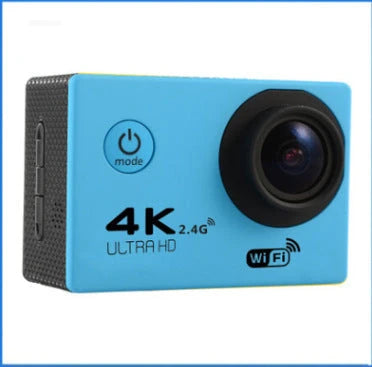 4K Waterproof Sport Camera with 30m depth resistance and 170 wide-angle lens