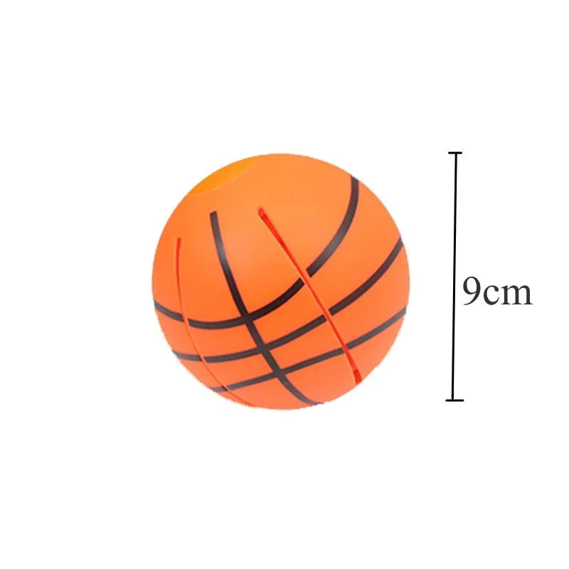 Interactive transformable dog toy showing ball and flying disc states with glowing element