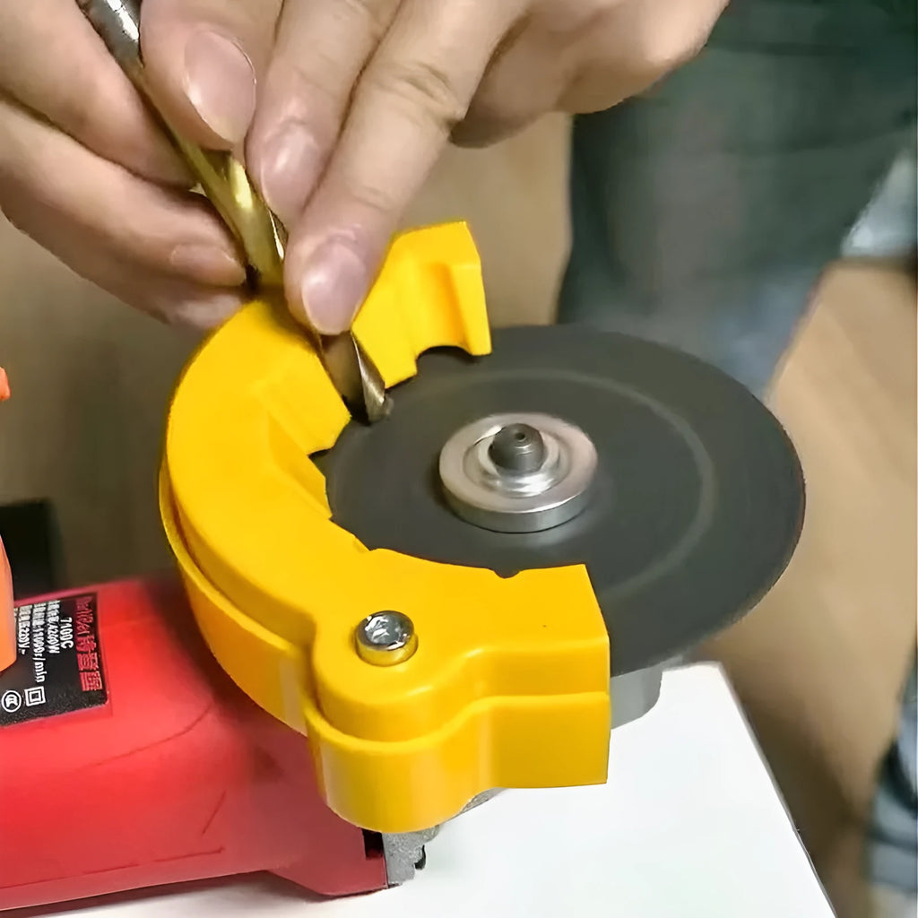 Plastic drill bit sander auxiliary tool for 100 115 125 models sharpening drill bits
