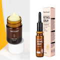 30 ml bottle of retinol facial serum for reducing dry lines and fine lines.