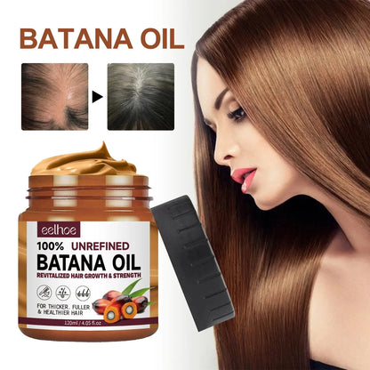 Revitalizing Batana Oil Hair Conditioner for Smooth, Healthy Hair - Promotes Hair Growth, Enhances Shine, and Reduces Split Ends