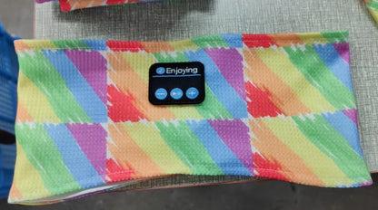 Bluetooth headband in various colours for wireless audio and calls