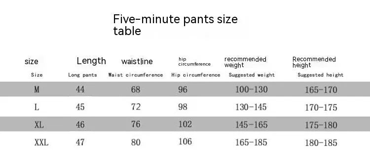 Men's black elastic nylon quick-dry running shorts on a mid-waist, knee-length model.