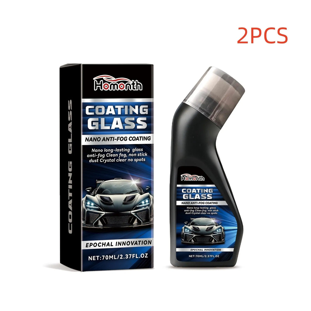 70ml car windshield glass coating agent rainproof decontamination treatment in bottle