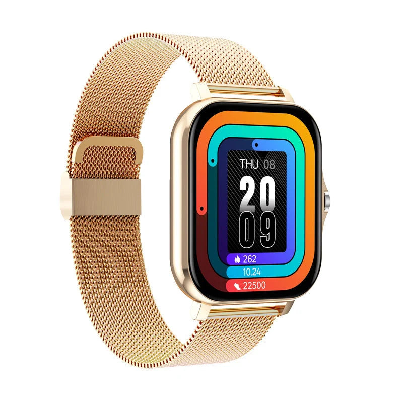 Y13 Smart Watch featuring heart rate monitoring and Bluetooth call compatibility in various colours
