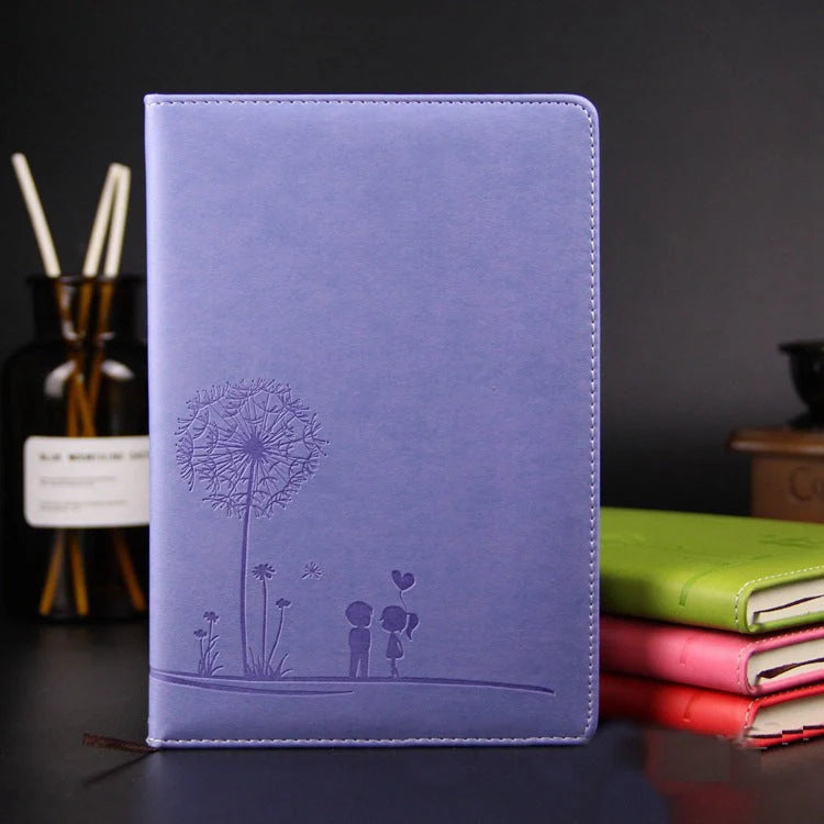 Custom PU Leather Notebook in various colours, perfect for professional and personal note-taking