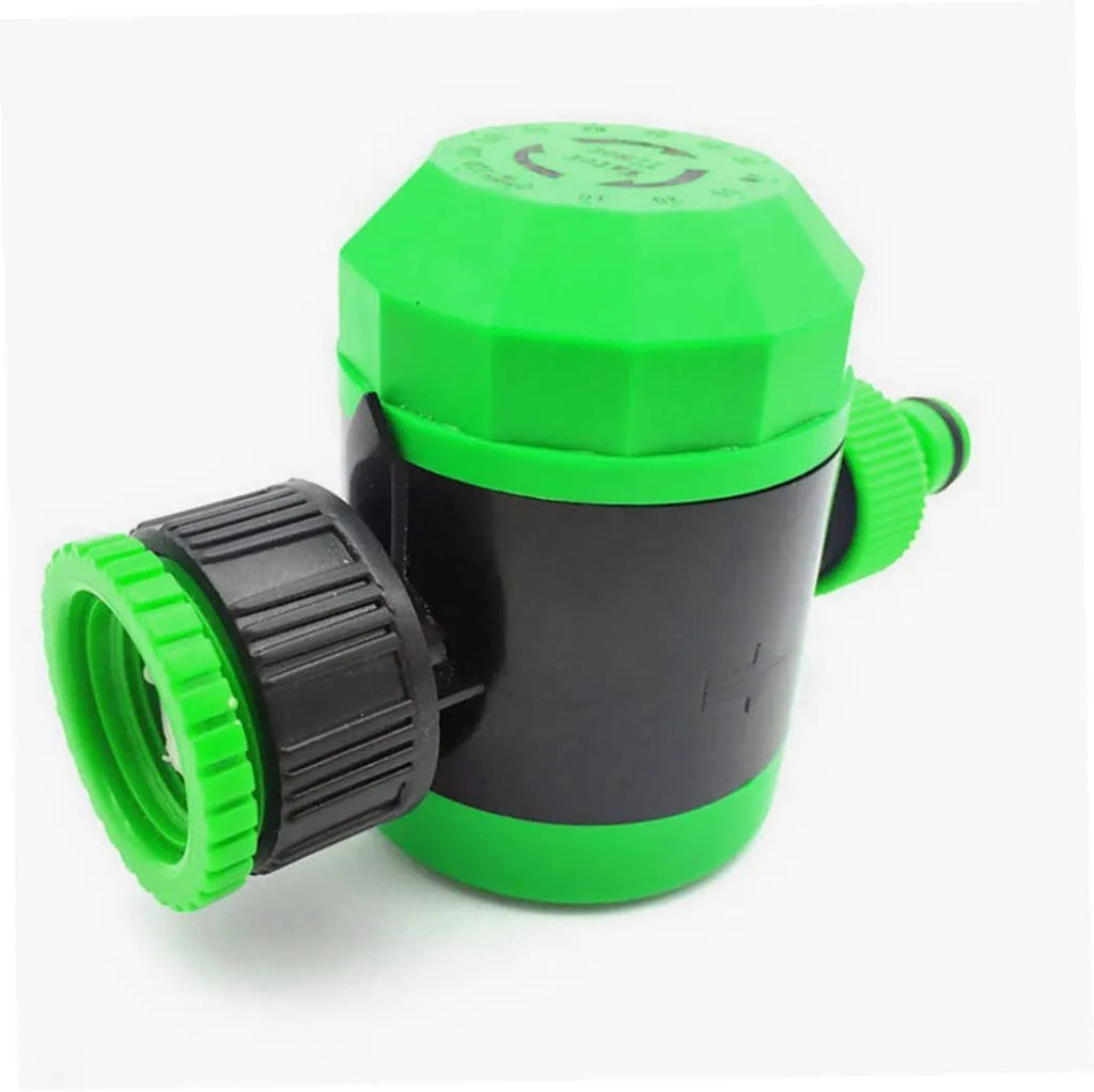 Home garden irrigation controller timer made of plastic, 140mm tall, mechanical water timer with dial for setting watering duration