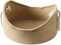 Wicker cat bed basket with integrated scratching board in two size options