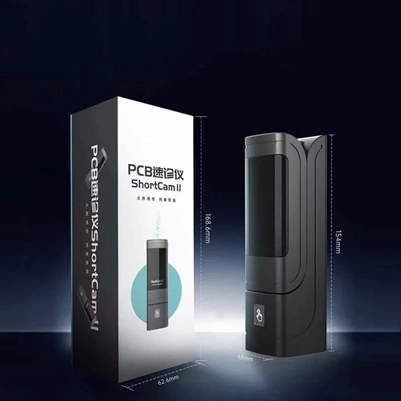 Black generation 3 mobile phone diagnostic instrument for mainboard maintenance with USB connectivity