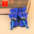 Soft bottom cloth dog shoes in multiple colours with seven size options