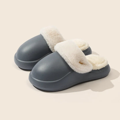 Winter warm non-slip slippers in various colours for men and women