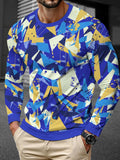 Men's milk silk long sleeve pullover shirt in round neck design showing multiple colour options