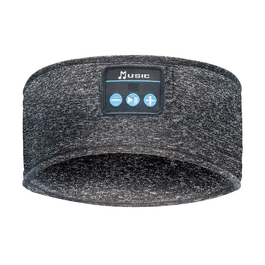 Wireless eye mask with Bluetooth headset in pink, black, grey, rose red, and lake blue options