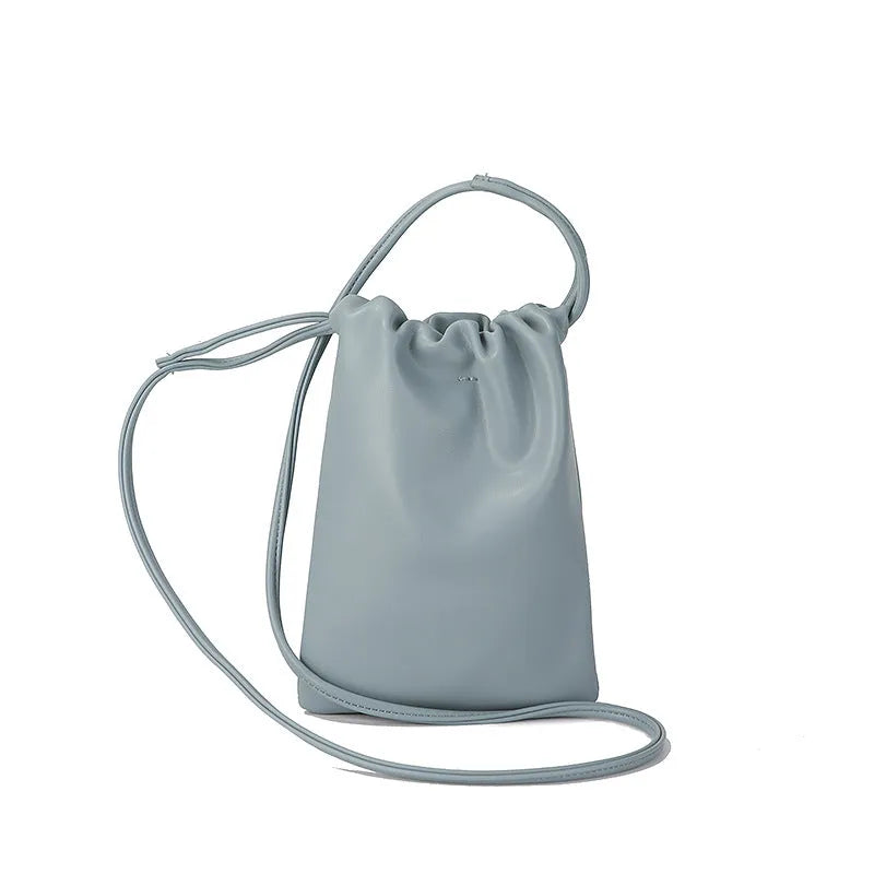 New fashion small Chinese character Fu bag shoulder crossbody bag in soft PU, square vertical shape, available in multiple colours