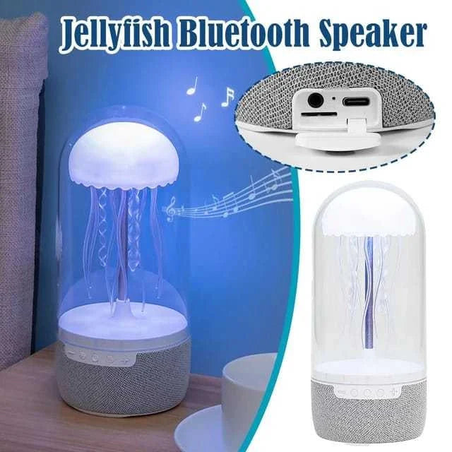 3-in-1 Jellyfish Lamp Bluetooth Speaker with colourful LED lights