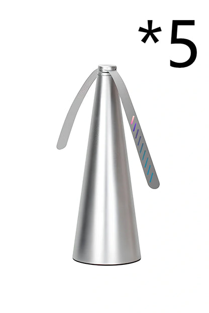 Compact USB fly repellent fan with ABS housing for tabletop insect protection