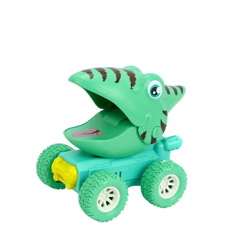 Dinosaur Push Car Sliding Animal Toy Car in various designs for children's play
