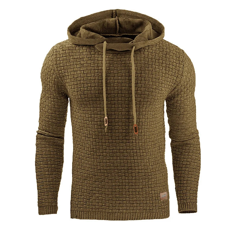 Men's hoodie sweater in various colours and sizes, made from 65% cotton and 35% polyester blend