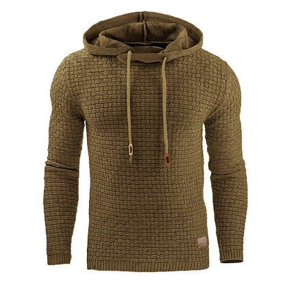 Men's hoodie sweater in various colours and sizes, made from 65% cotton and 35% polyester blend
