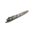 Metal embossed business gift pen in ancient silver or gold colour with professional office styling