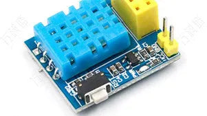 Compact DHT11 WiFi temperature and humidity node module for wireless environment monitoring