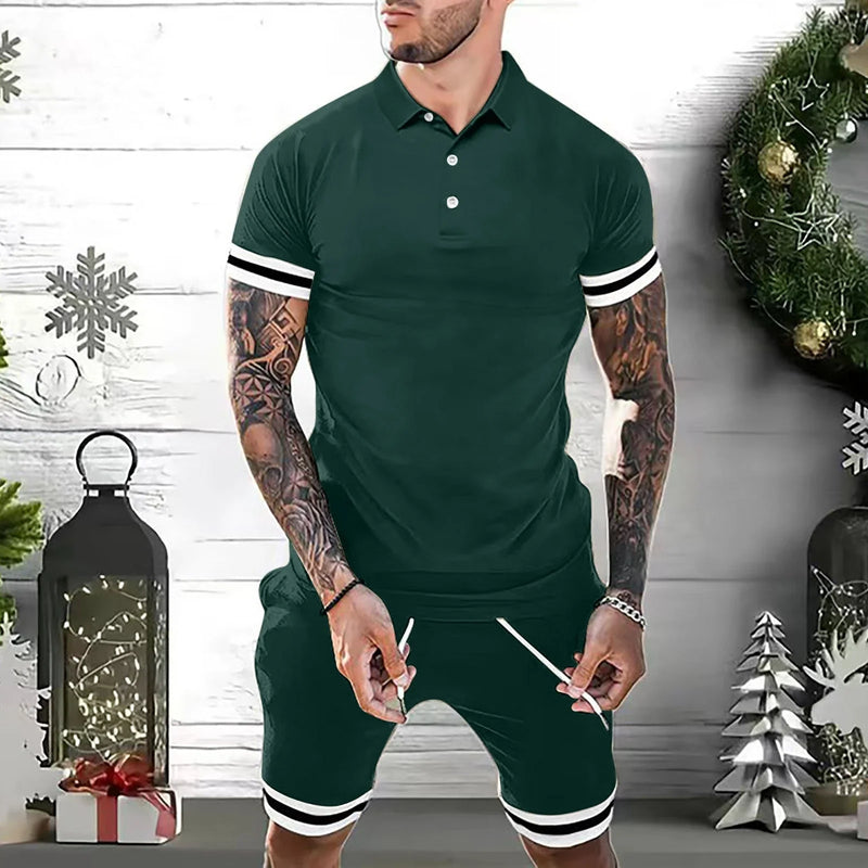 Stylish Men's Casual Summer 2-Piece Set