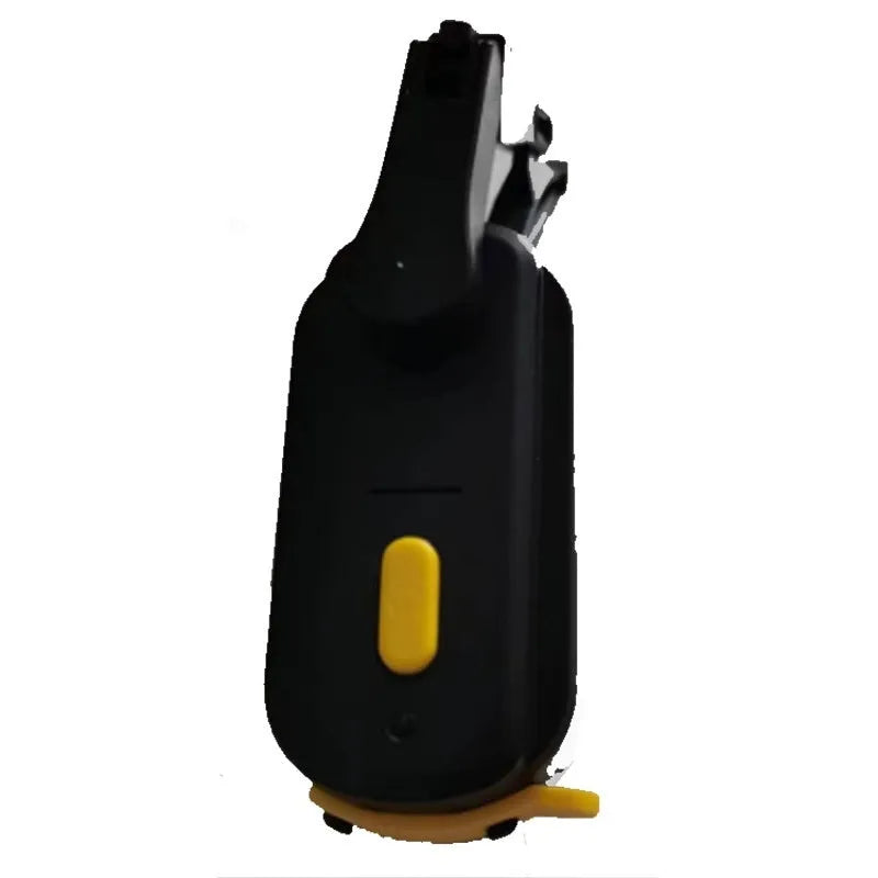 Black TZ-HW065 800mA motorised wiper unit with a 65mm blade for motorcycle helmets.