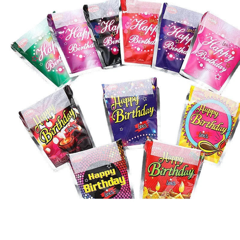 Hand-held automatic inflatable spray balloon for parties and celebrations