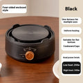 700W electric ceramic stove heating base in beige colour, 19cm x 19cm x 9cm