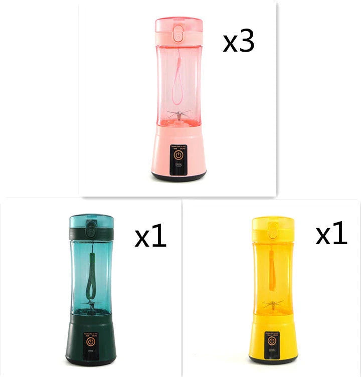 Rechargeable USB Smoothie Blender with Automatic Safety Features for Convenient, Portable Blending