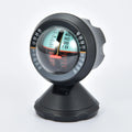 Black AMD-2 vehicle mounted slope meter for measuring car inclination and body rotation angles.